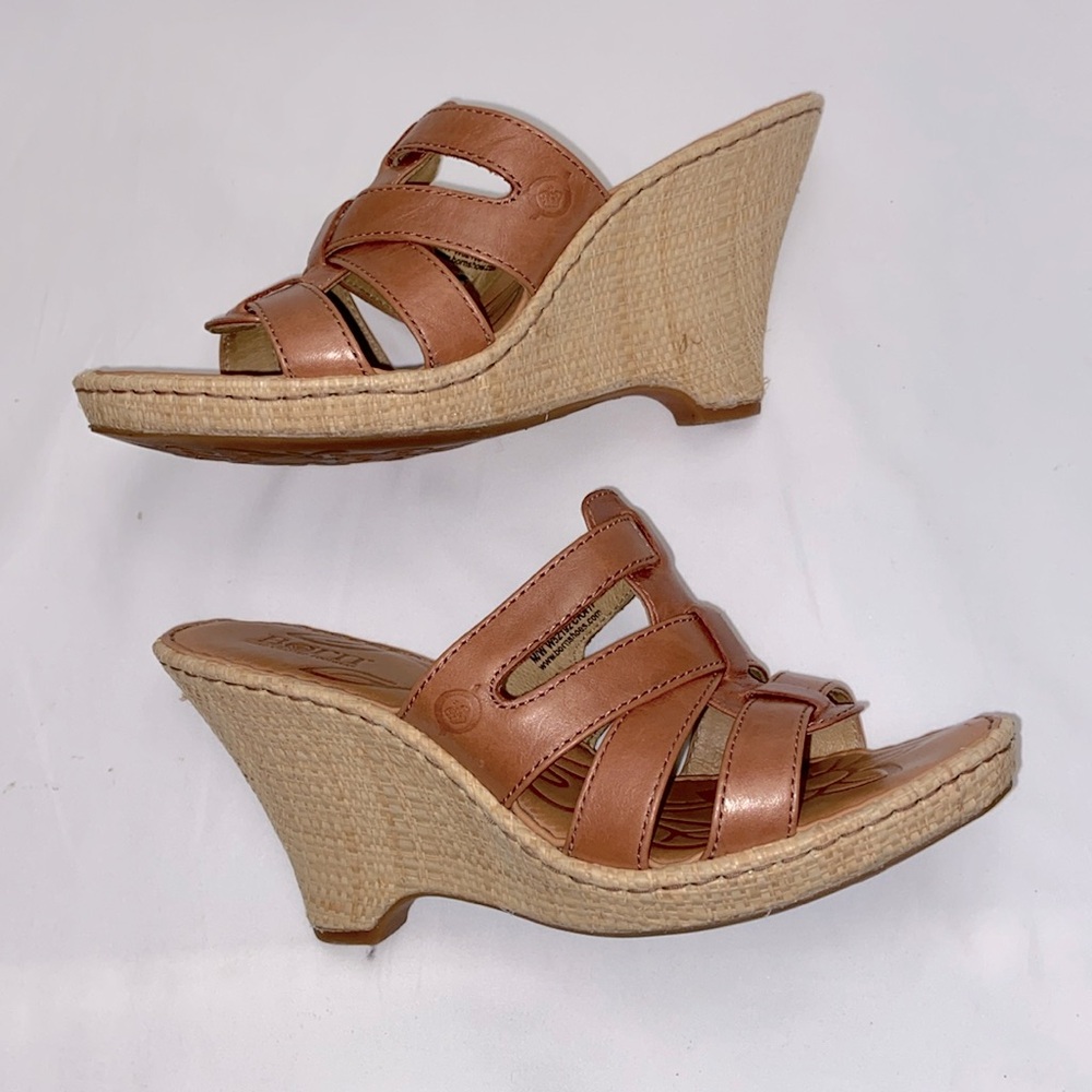 Børn spice metallic wedge slide sandal 8M